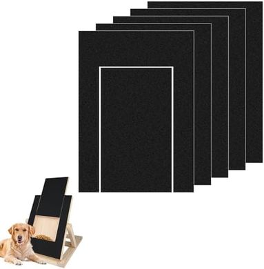 Dog Nail Scratch Board with Snack Drawer: 5-Piece Sandpaper Replacement
