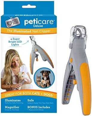 Pet Nail Clipper with LED Light & 5X Magnification
