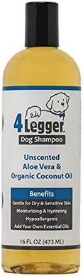 Organic Coconut Puppy & Sensitive Skin Shampoo (16 oz)
