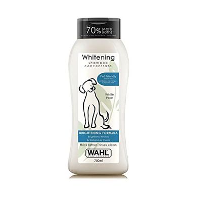 Wahl Pet Whitening Shampoo (White Pear, 24oz) for Silky Smooth Coats
