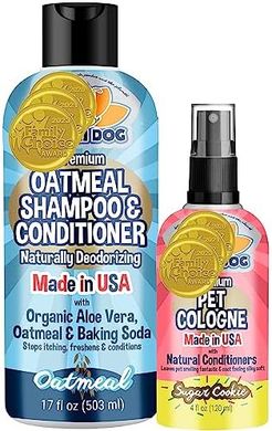 Bodhi Dog Oatmeal Shampoo & Sugar Cookie Cologne Bundle
