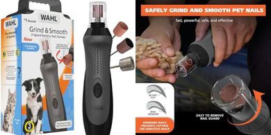 Wahl Grind & Smooth Dog Nail Grinder: Safe, Precise Trimming
