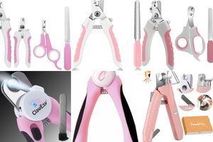 Pink Dog Nail Clippers