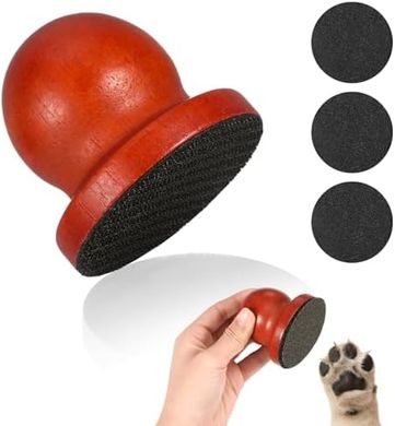 Pet Nail File & Scratch Board with Replaceable Sandpaper
