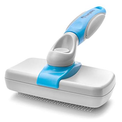 Self-Cleaning Slicker Brush: For Medium-Longhaired Pets
