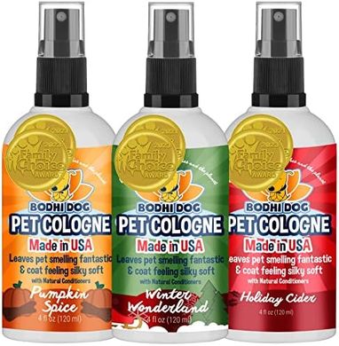 Bodhi Dog Holiday Cologne Bundle: Cider, Pumpkin Spice, Winter Wonderland
