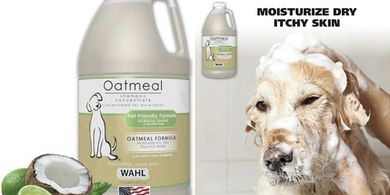 Wahl Oatmeal & Coconut Pet Shampoo for Itchy Dog Skin (64 oz)
