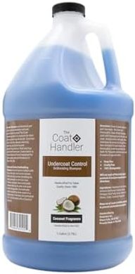 Natural Undercoat Control Dog Shampoo: Reduces Shedding, Strengthens Coat
