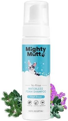 Mighty Mutt Hypoallergenic Dry Shampoo: Anti-Itch & Deodorizing
