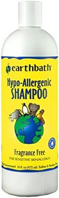 Earthbath Hypoallergenic Fragrance-Free Shampoo (16 oz)
