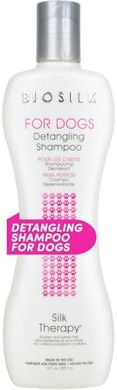 BioSilk Silk Therapy Dog Shampoo: Detangles, Moisturizes, Cleans
