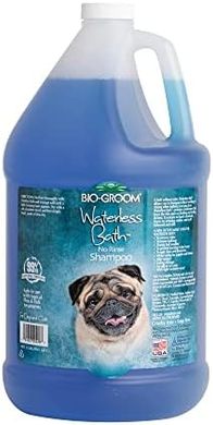 Bio-Groom Waterless Dog & Cat Shampoo (No-Rinse, Cruelty-Free, 1 Gallon)
