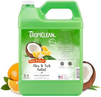 TropiClean Citrus Flea & Tick Dog Shampoo (1 gallon)
