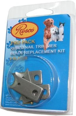 Resco Pro Pack: 6 Replacement Blades for Guillotine Trimmers