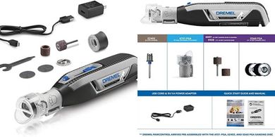 Dremel PawControl Cordless Nail Grinder & Trimmer Kit for Pets