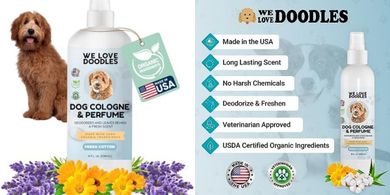 Pawfume: Organic, Long-Lasting Dog Cologne & Deodorizer (Made in USA)