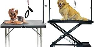 SHELANDY Dog Grooming Table: 4-Table Pack for Professional Grooming