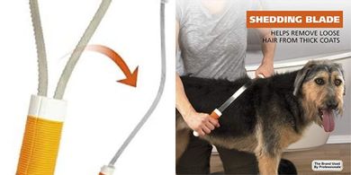 Wahl Double-Sided Shedding Blade: Coarse & Fine Teeth for All Coats