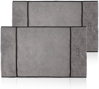 Super Soft Microfiber Dog Drying Towels (2-Pack, Large)