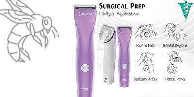 Hornet Mini Purple: Portable Dog Clippers for Precise Grooming