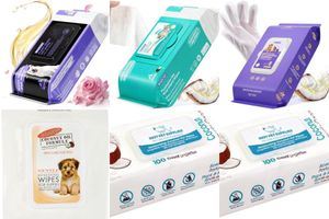 Dog Wipes with Coconut Oil