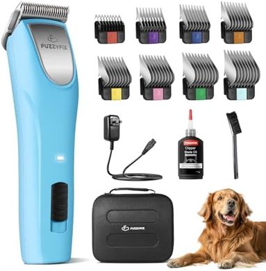 Quiet Professional Dog & Pet Grooming Clippers with Stainless Steel Blades