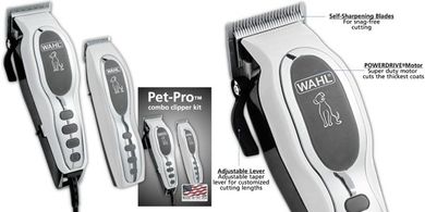 Wahl Pet-Pro Grooming Kit: Corded Clipper & Battery Trimmer for Dogs
