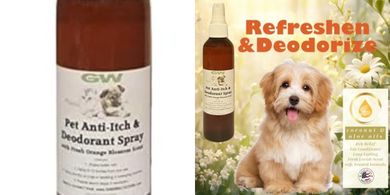 Natural Pet Deodorant & Anti-Itch Spray (Jasmine Orange Blossom)