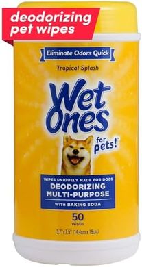 Wet Ones Pet Wipes: Tropical Splash, 50 Count
