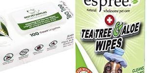 Dog Wipes with Tea Tree Oil
