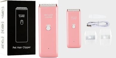 Portable Cordless Pet Hair Clipper: Quiet, Rechargeable, USB, All Pets