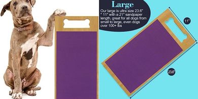 Stress-Free Dog Nail Scratch Pad (Large)

