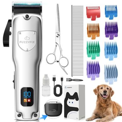 Professional Cordless Dog & Cat Clippers with Ceramic Blade
