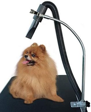 SHELANDY Hands-Free Grooming Table Dryer: Adjustable Stainless Steel Arm
