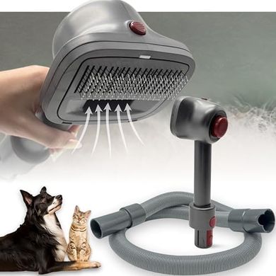 Dyson & Shark Compatible Pet Hair Grooming Vacuum Brush