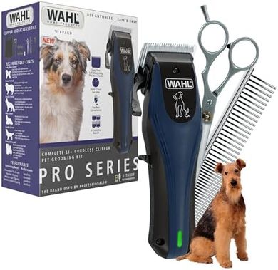 Wahl Power Pro Lithium Ion Cordless Dog Clippers for Thick Coats