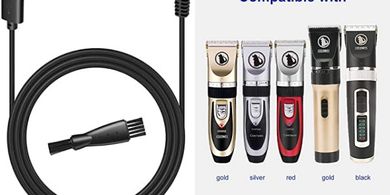 CEENWES Pet Clipper Charging Cable (5V USB, 3.3ft)