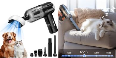Cordless Handheld Vacuum: Multi-purpose Pet & Car Cleaner