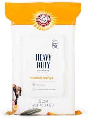 Arm & Hammer Pet Wipes: Mango Scent, Travel Size (30 ct)
