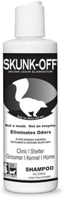 Skunk Off Pet Shampoo: Odor Eliminator for Dogs, Cats & Homes
