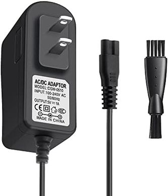 JOVNO 5V Charger for Low-Noise Cordless Pet Clippers