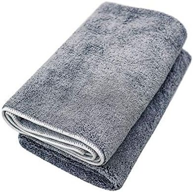 Ultra-Absorbent Microfiber Pet Bath Towels (2-Pack)