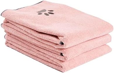 Ritz Premium Microfiber Pet Towels (3-pack): Soft, absorbent, fast-drying.