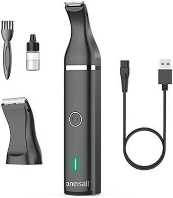 Quiet Cordless Dog Clippers: Double Blades, Precise Grooming
