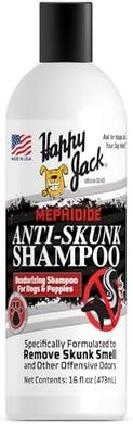 Happy Jack Hypoallergenic Skunk Odor Remover Shampoo (16oz)
